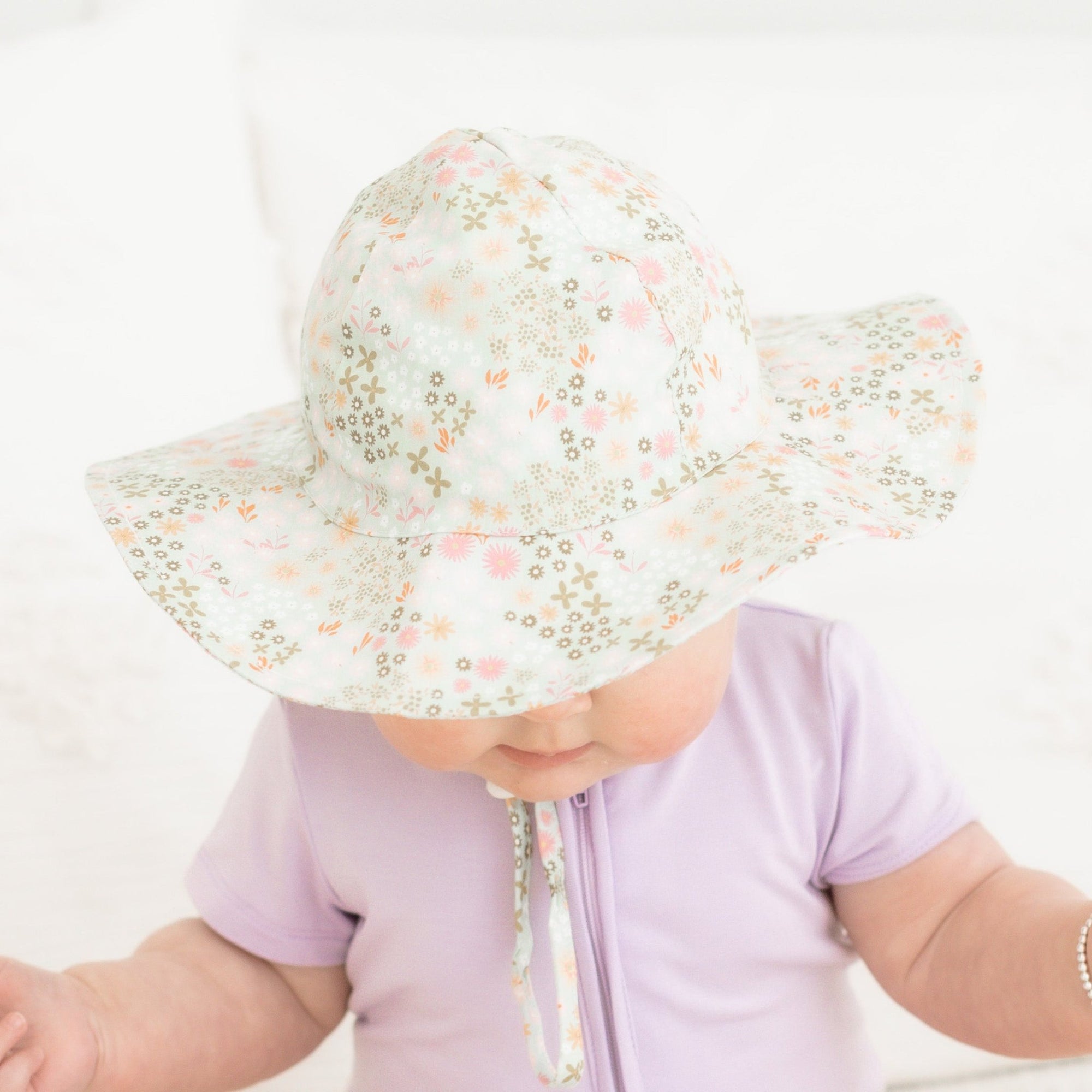 Ditsy Blooms Sunhat UPF 50+ Baby & Toddler - Sunhat