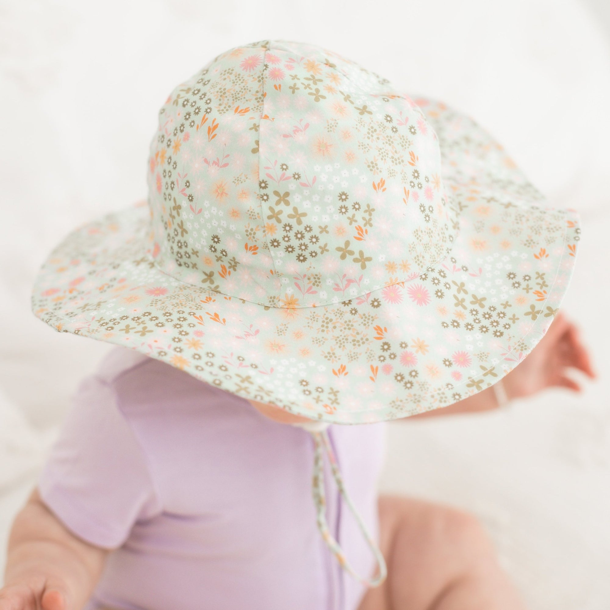 Ditsy Blooms Sunhat UPF 50+ Baby & Toddler - Sunhat