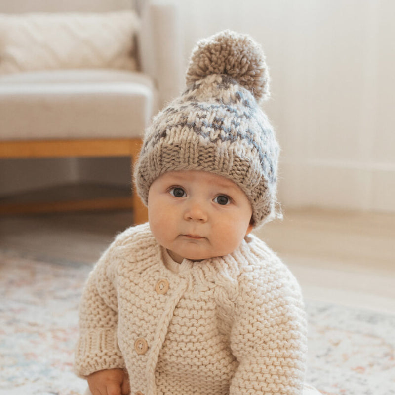 Baby Bonnets & Sunhats | Children's Knit Beanie Hats Sweaters Blankets