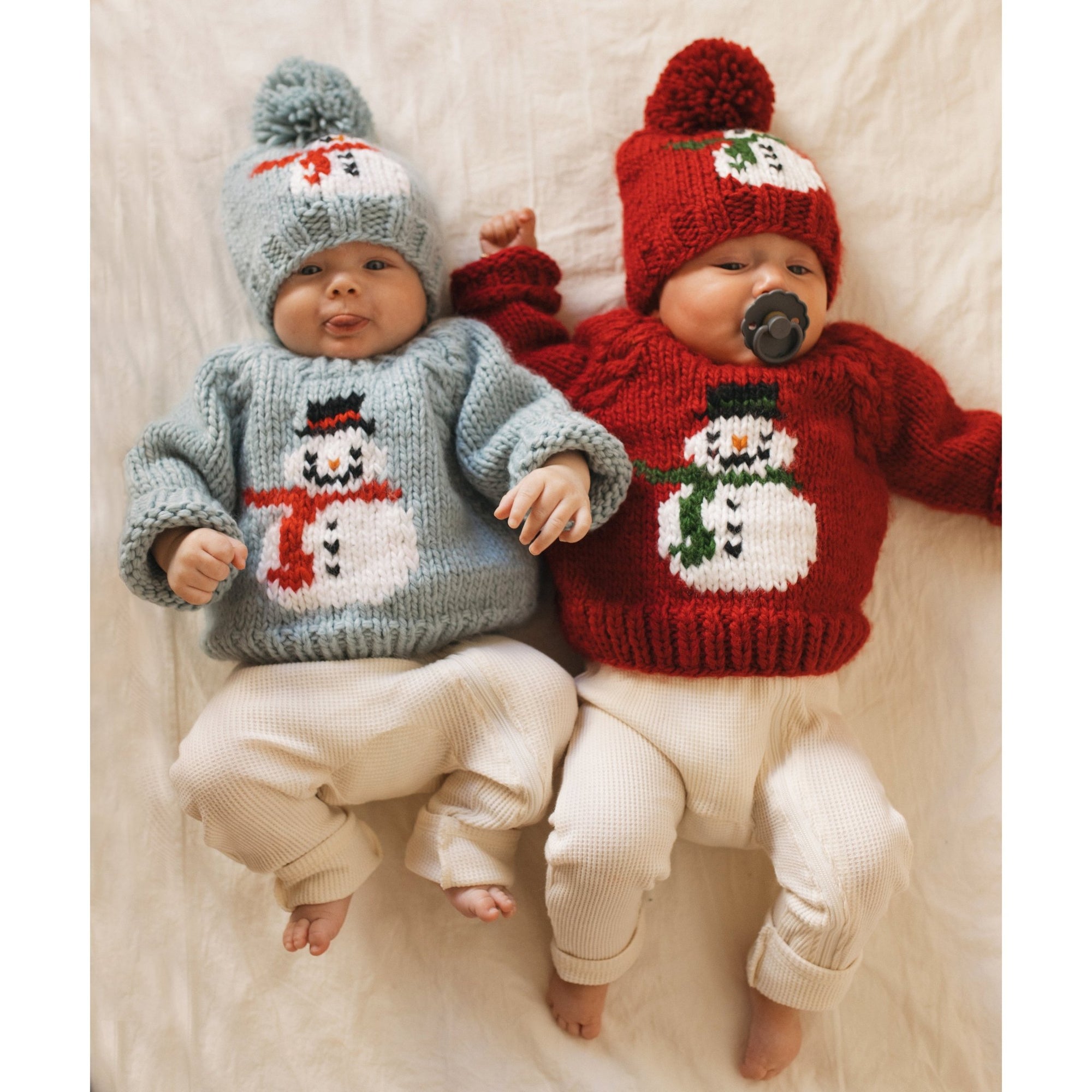 Frosty Snowman Surf Crew Neck Sweater for Baby & Toddler - Sweaters