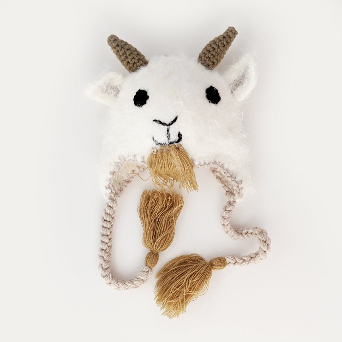 Goat Earflap Beanie Hat for Babies, Toddlers &amp; Kids - Beanie Hats