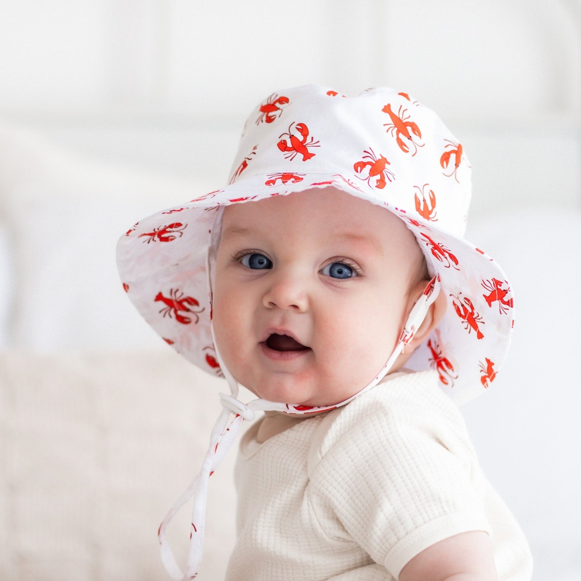 Lobster Bucket Hat UPF 50+ Baby & Toddler - Sunhat