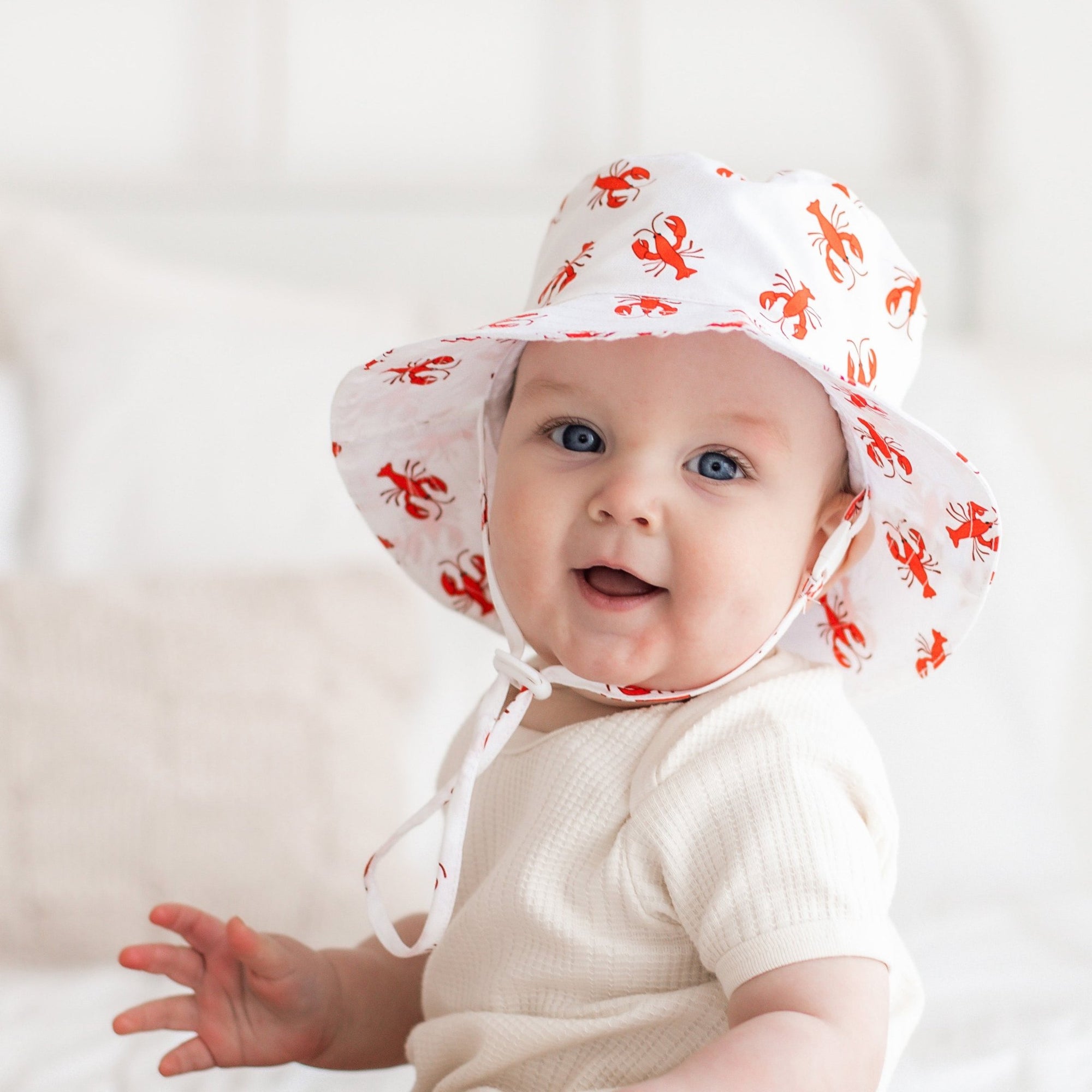 Lobster Bucket Hat UPF 50+ Baby & Toddler - Sunhat