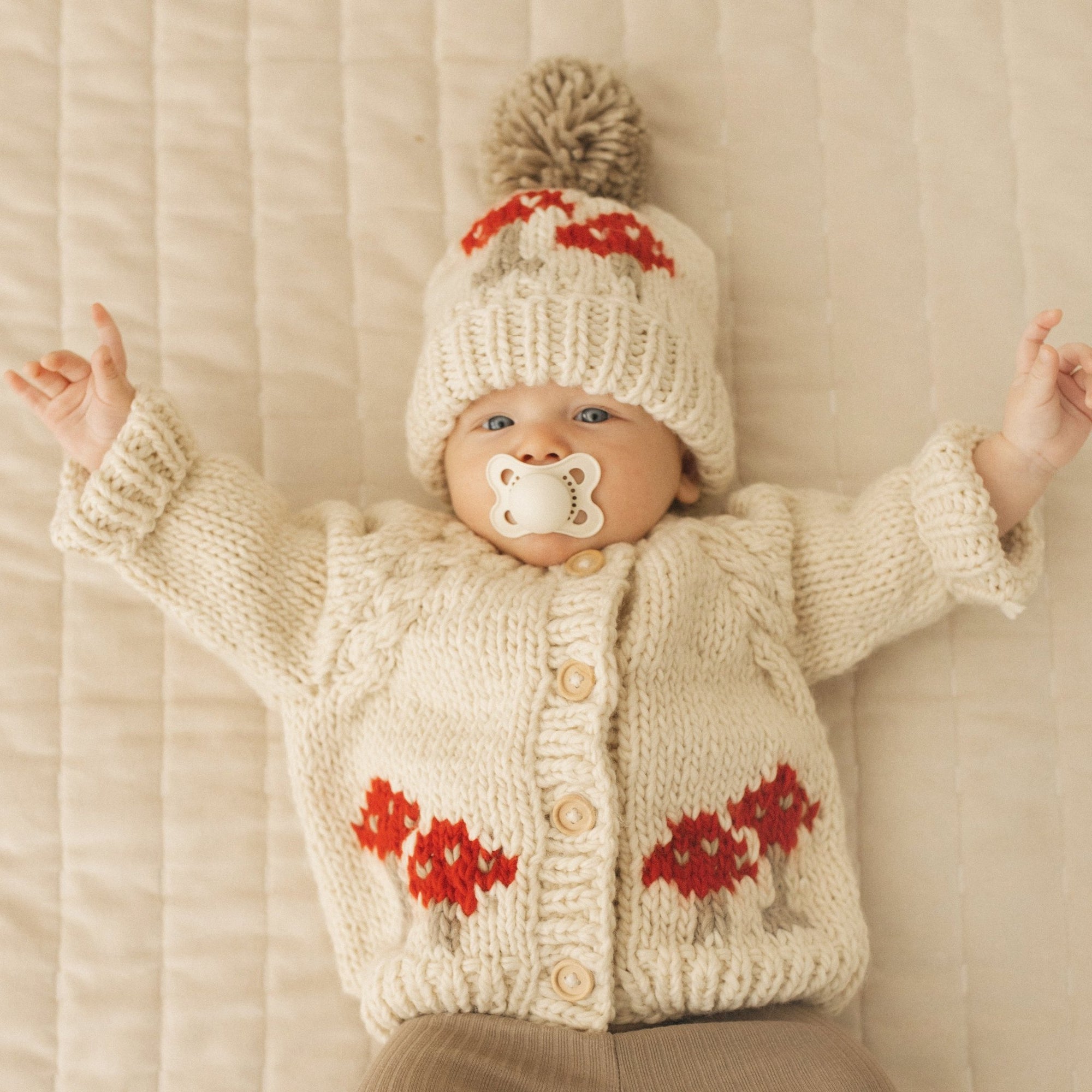 Baby knitted jumper on sale