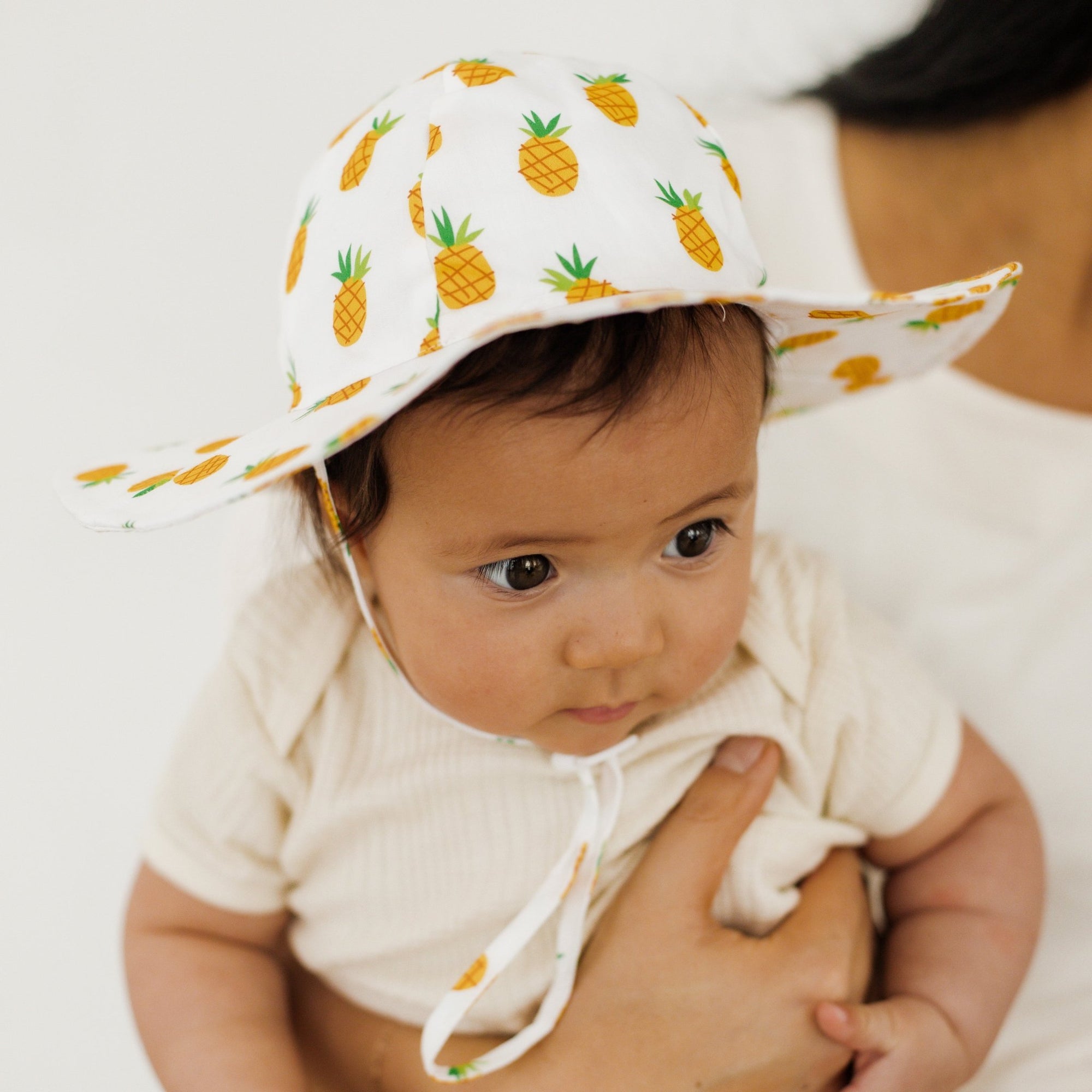 Pineapple Sunhat UPF 50+ with Adjustable Breakaway Strap - Sunhat