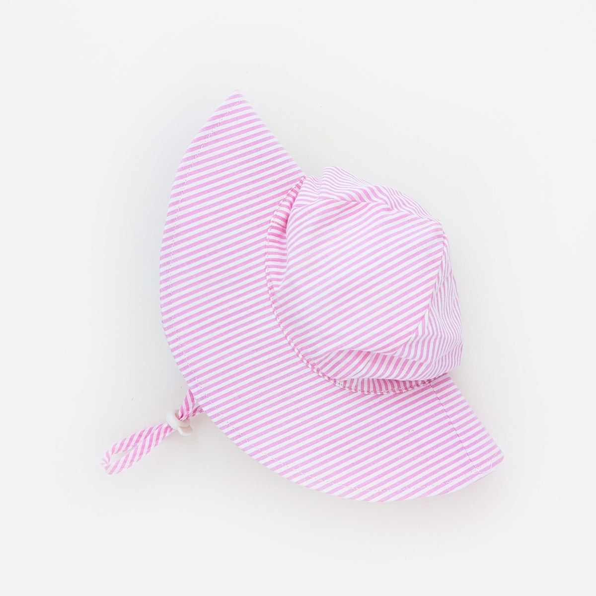 Pink Seersucker Sunhat UPF 50+ Baby &amp; Toddler - Sunhat