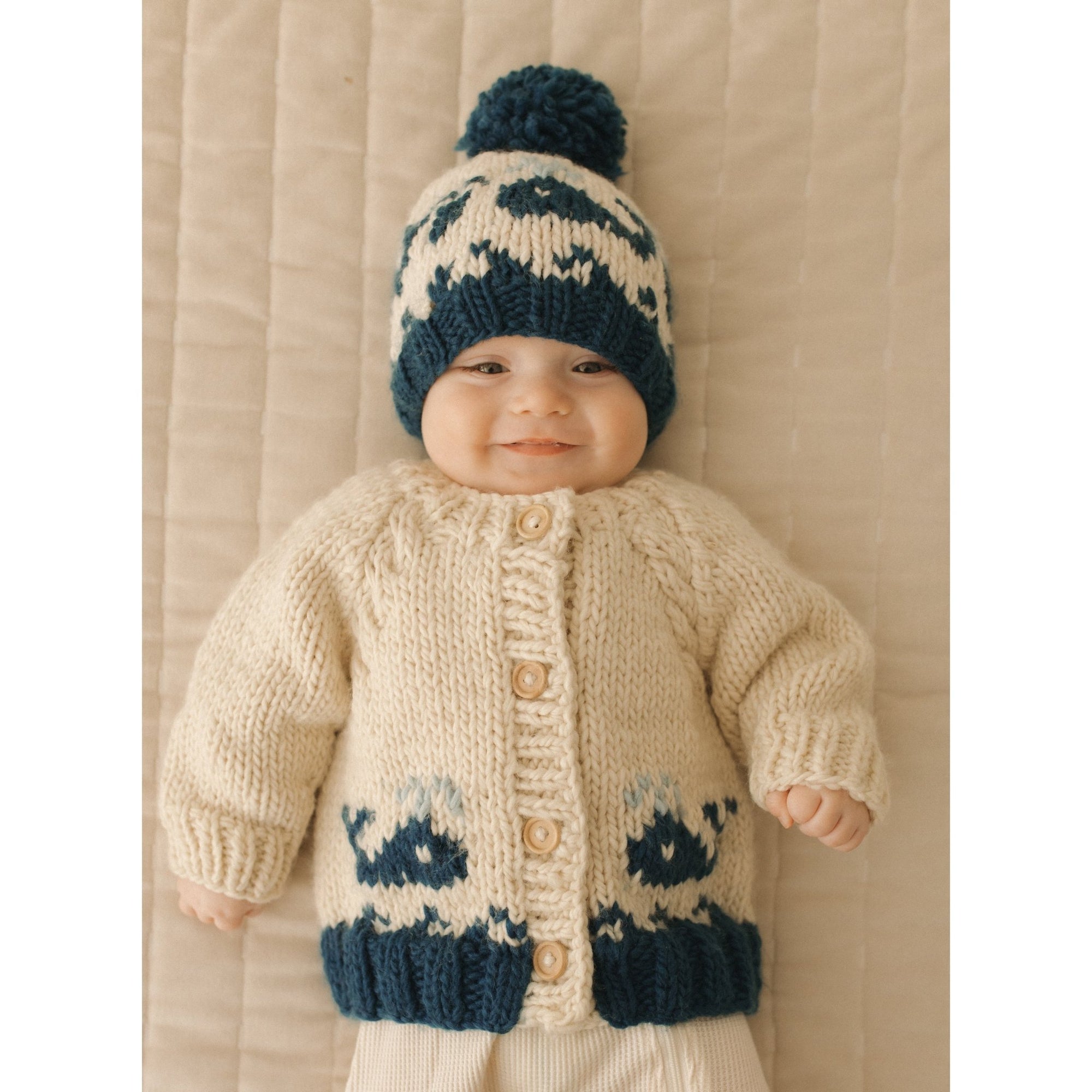 Whale Cardigan Sweater for Baby & Toddler - Sweaters