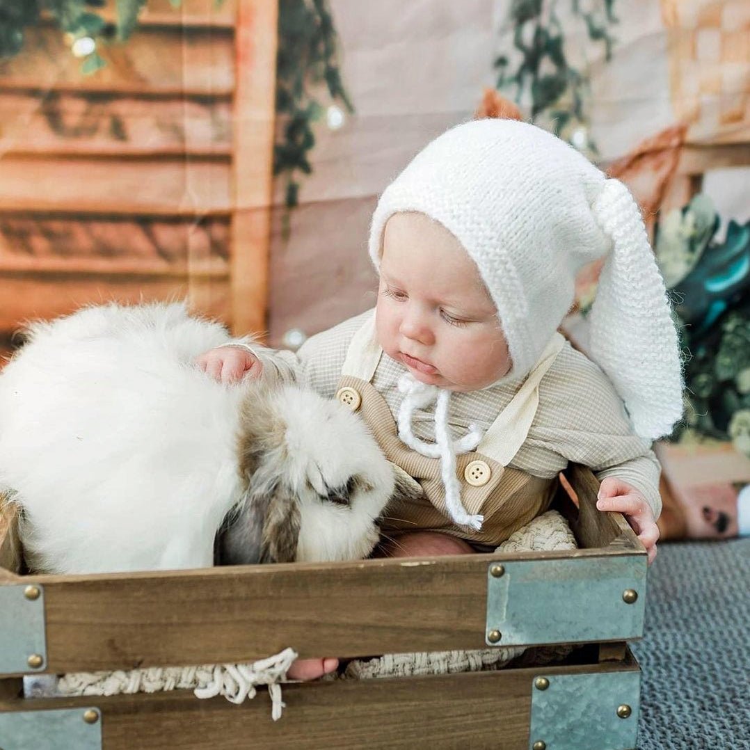 Angora Bunny Bonnet - Beanie Hats