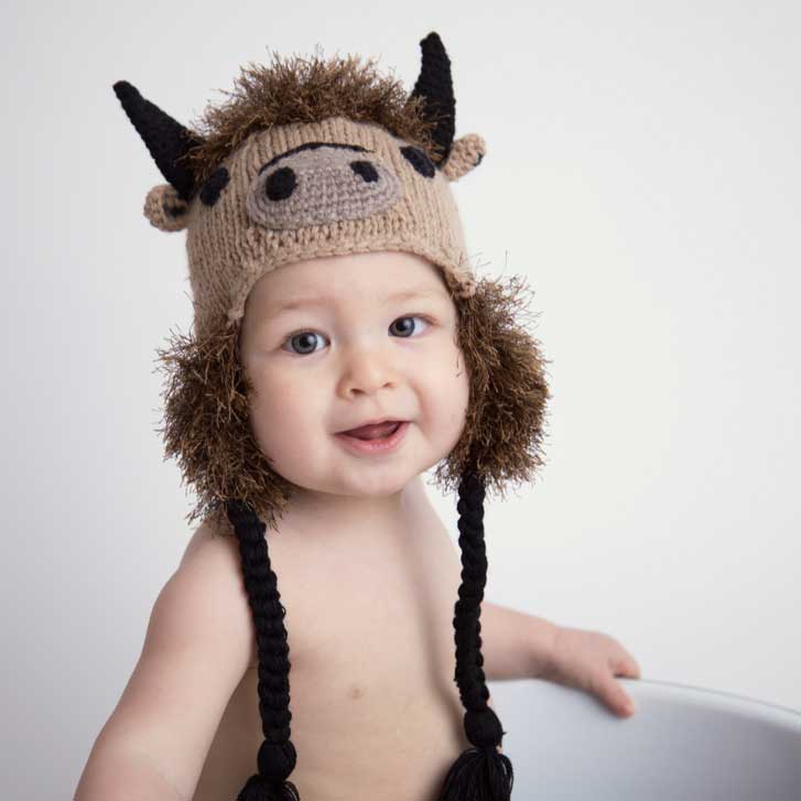 Buffalo Earflap Beanie Hat - Beanie Hats