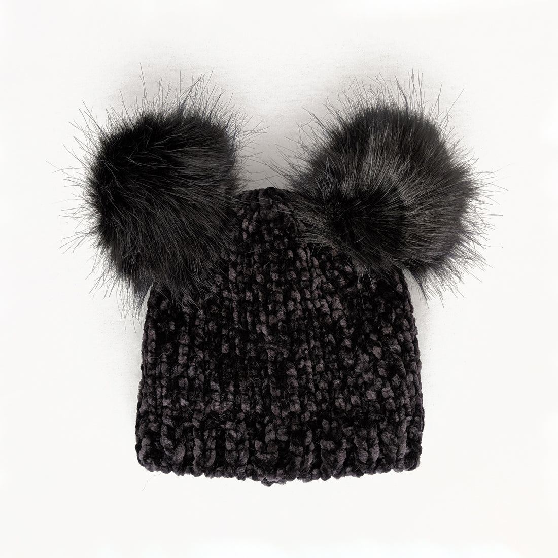 Midnight Chenille Beanie Hat - Beanie Hats