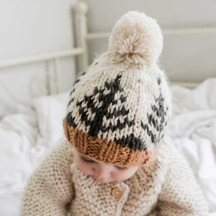 Forest Knit Beanie Hat - Beanie Hats