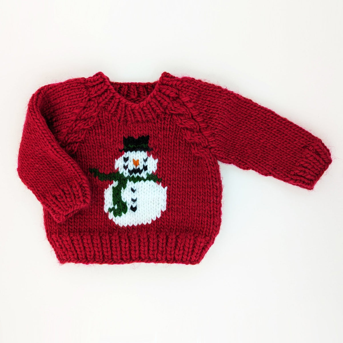 Frosty Snowman Ruby Crew Neck Sweater for Baby &amp; Toddler - Sweaters