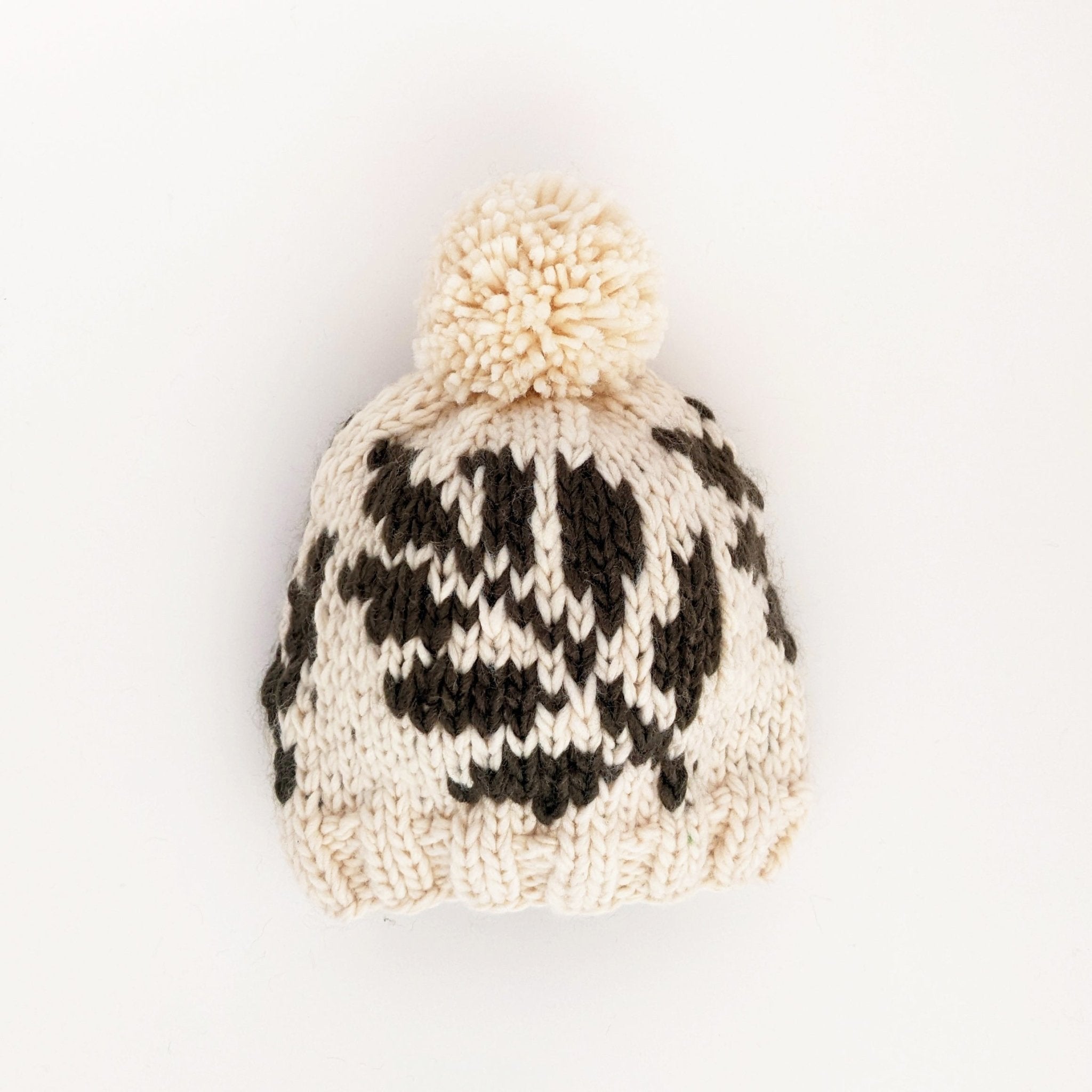 Huggalugs Loden Pom Pom Knitted Beanie Hat