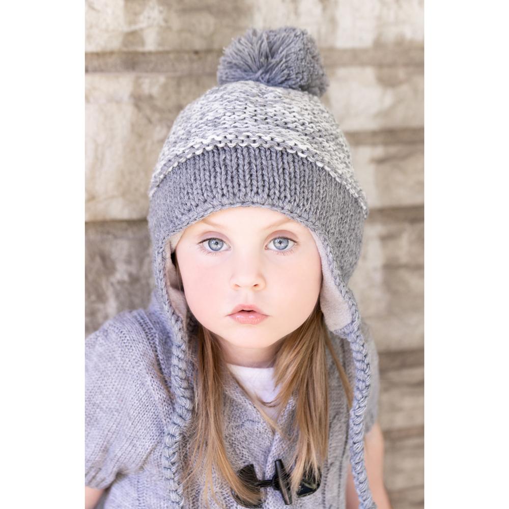 Ads-Free Chunky Trapper Unisex Knit Hat with Earflaps Pattern · Crazy Hands