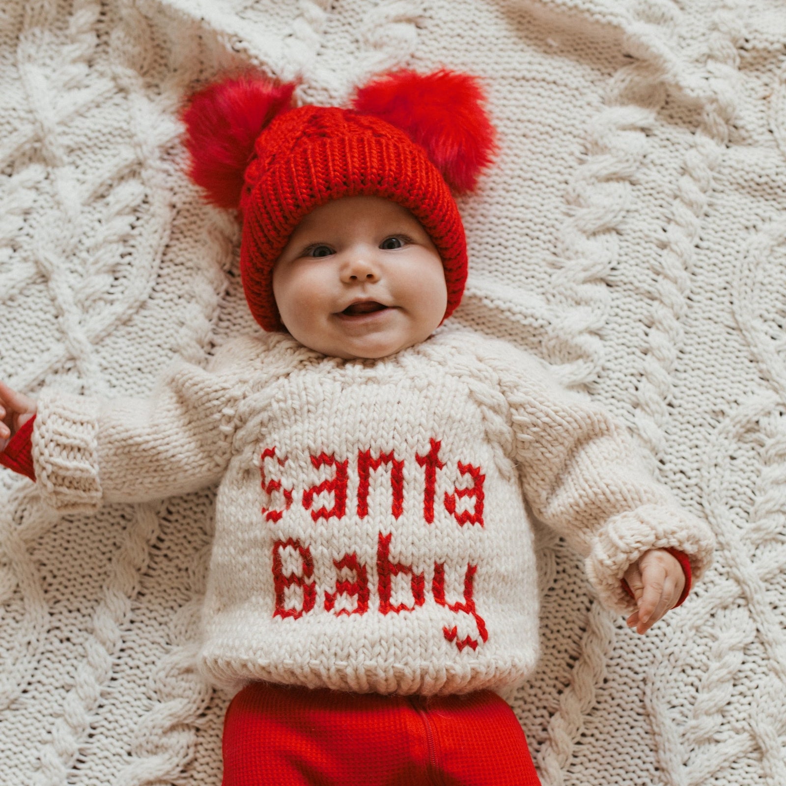 Infant Toddler Sweaters Handknit Cardigans Huggalugs Tagged Red