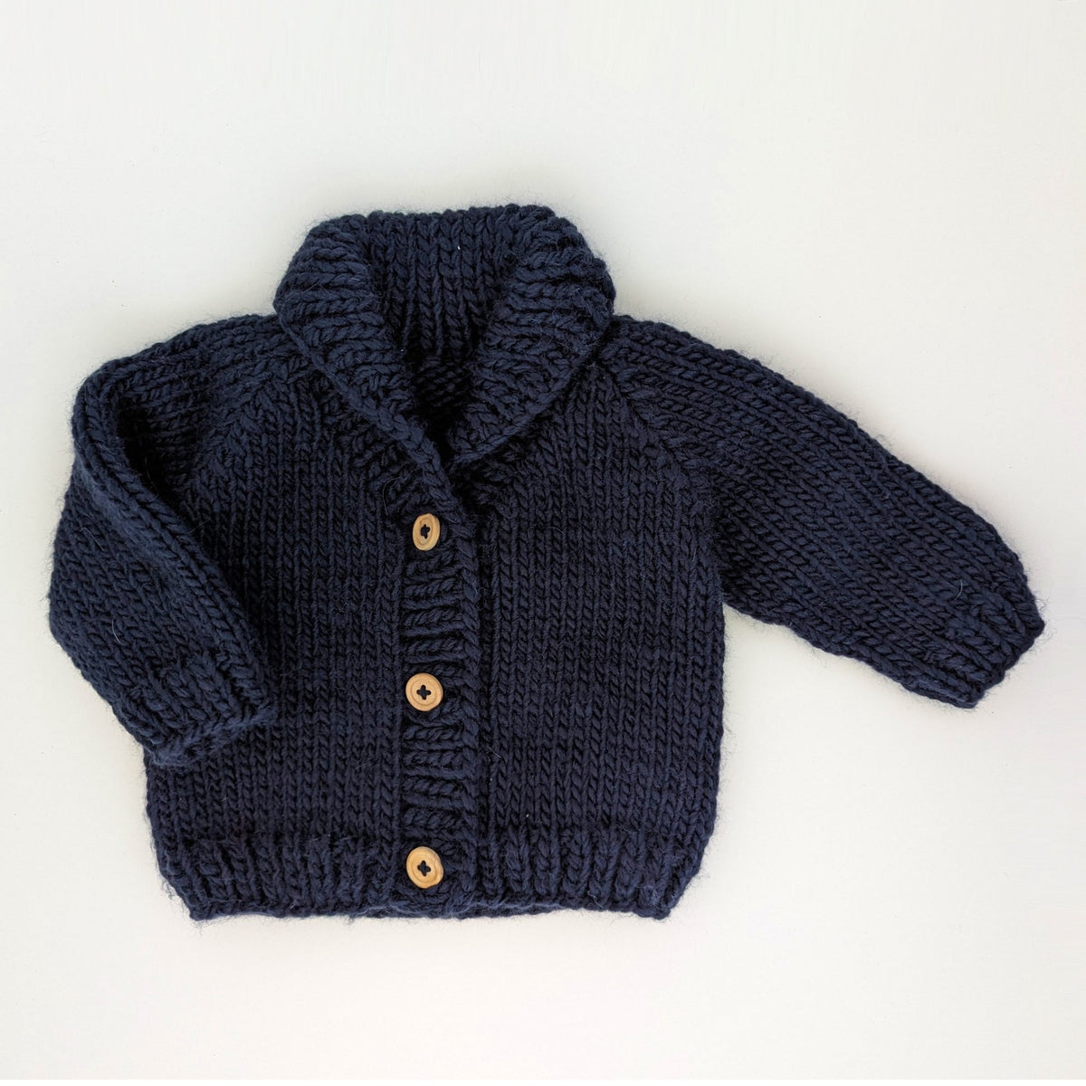 Shawl Collar Indigo Cardigan Sweater for Baby &amp; Toddler - Sweaters