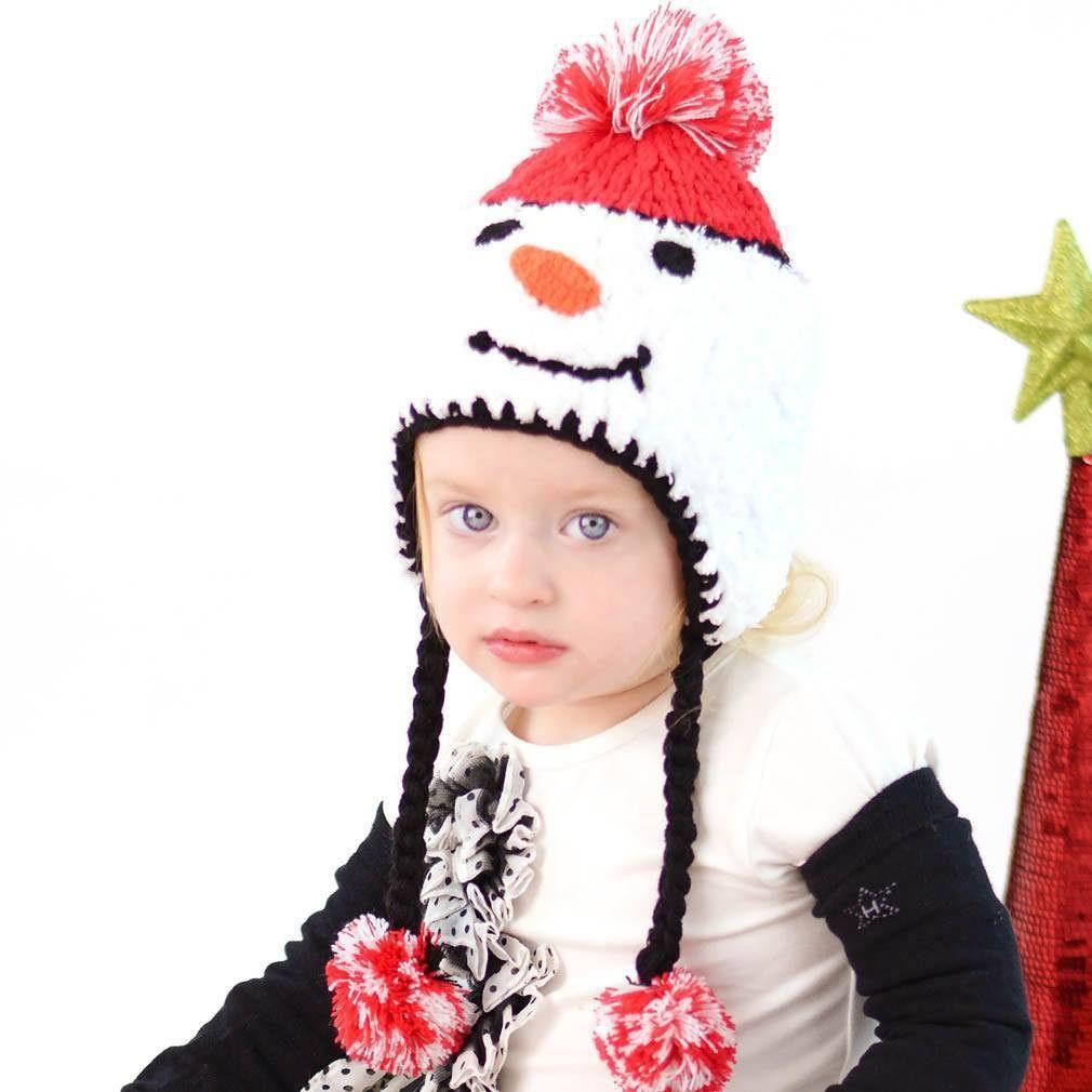 Snowman Beanie Hat - Beanie Hats