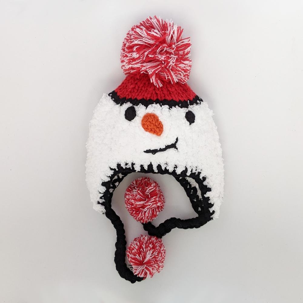 Snowman Beanie Hat - Beanie Hats