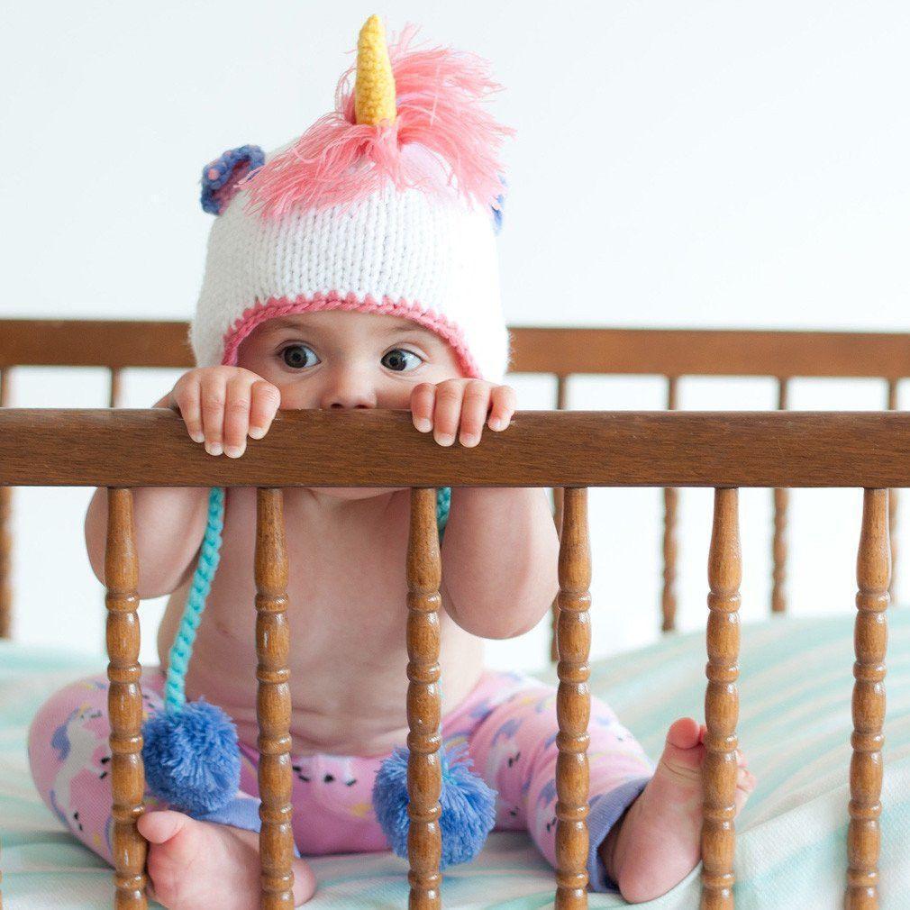 Unicorn Pastel Earflap Beanie Hat - Beanie Hats